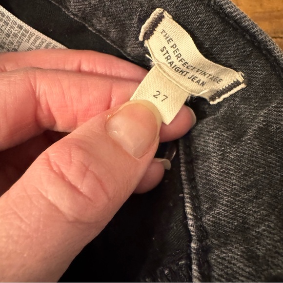Madewell Charcoal Gray Denim Pants - Picture 8 of 9